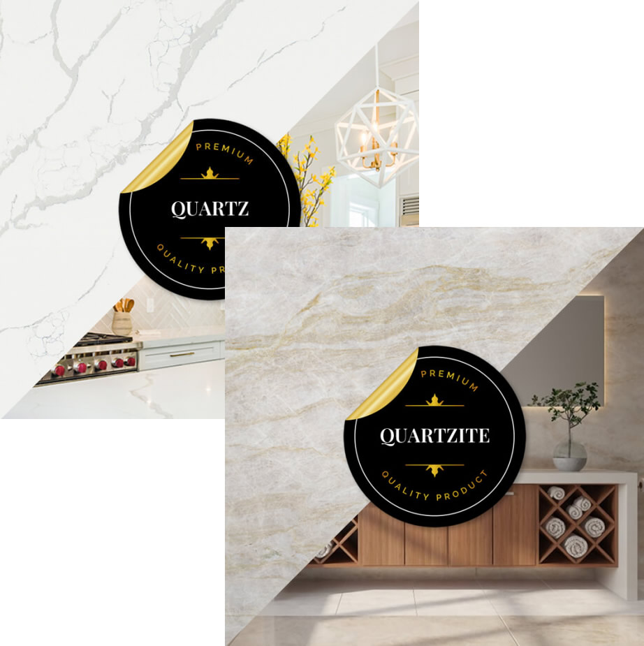 Which Countertop to Choose in 2024: Quartz or Quartzite?